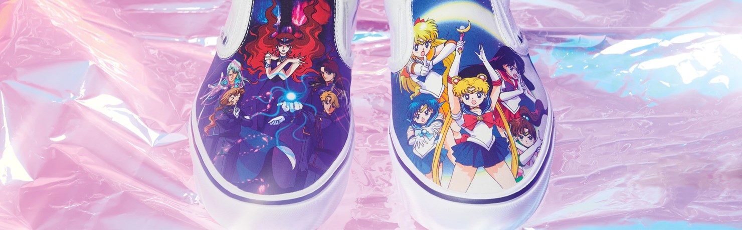 Vans Sailor Moon Tênis Coleção Anime