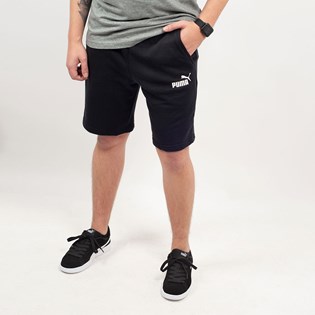 Bermuda Puma Masculina Moletom ESS Sweet 10 TR Preto 85176901 Bermuda Puma Masculina Moletom ESS Sweet 10 TR Preto 85176901