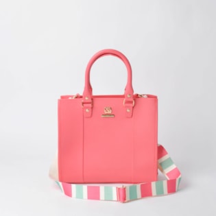 Bolsa Sweet Chic Cairo Color Block Coral 5152 Bolsa Sweet Chic Cairo Color Block Coral 5152