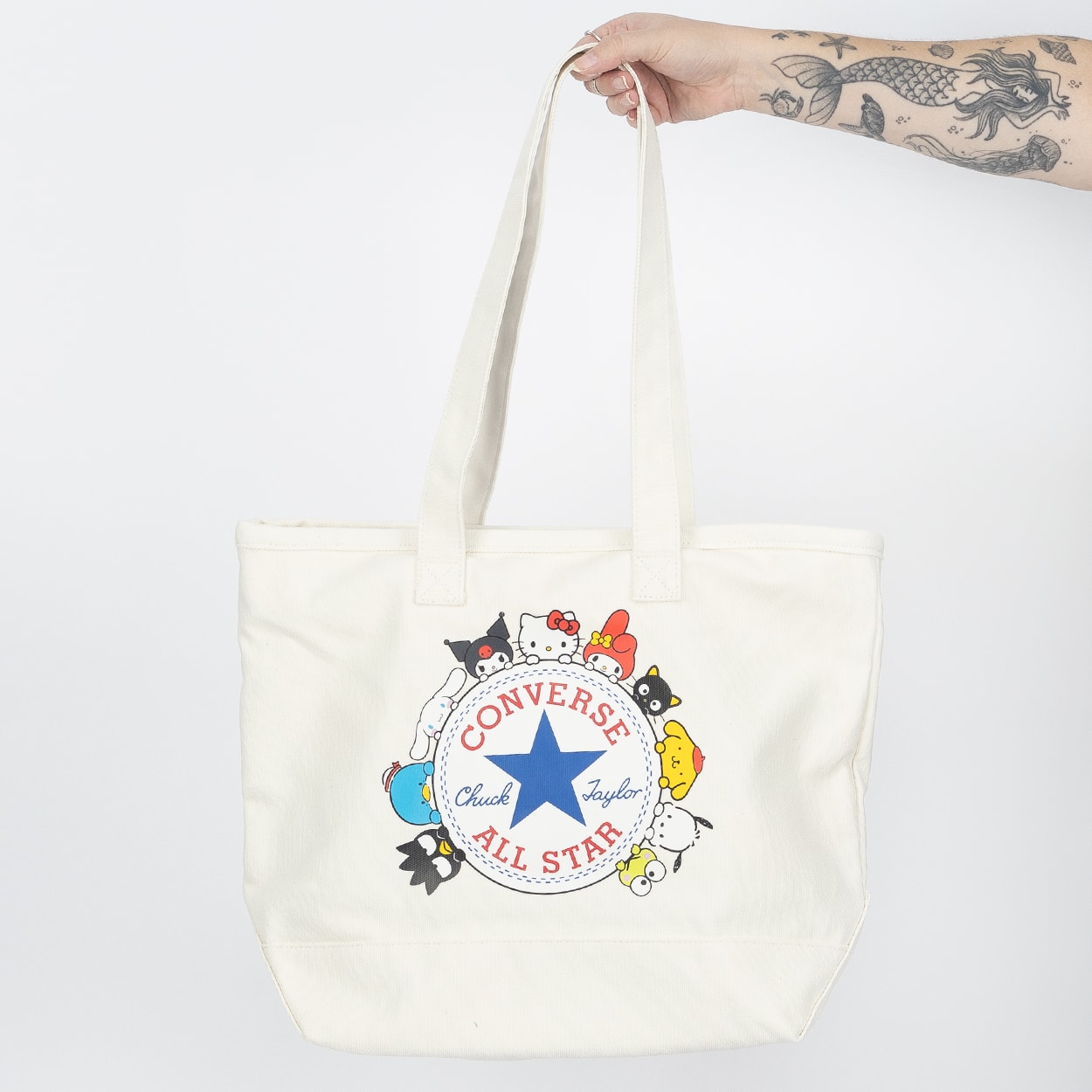 Bolsa Tote Converse Caw Hello Kitty Egret WA5872W2Y