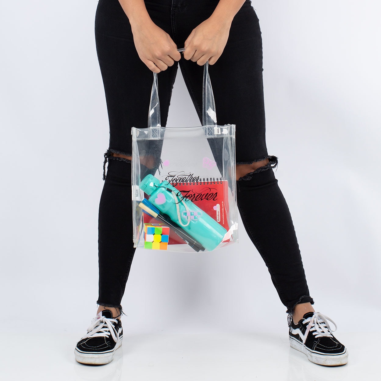 vans clear bolsa