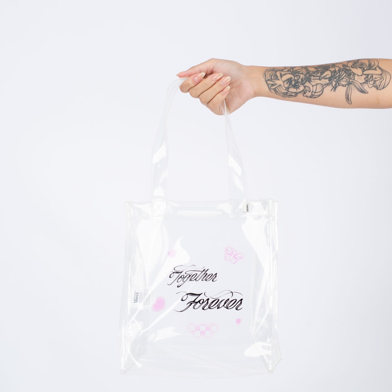 vans clear bolsa