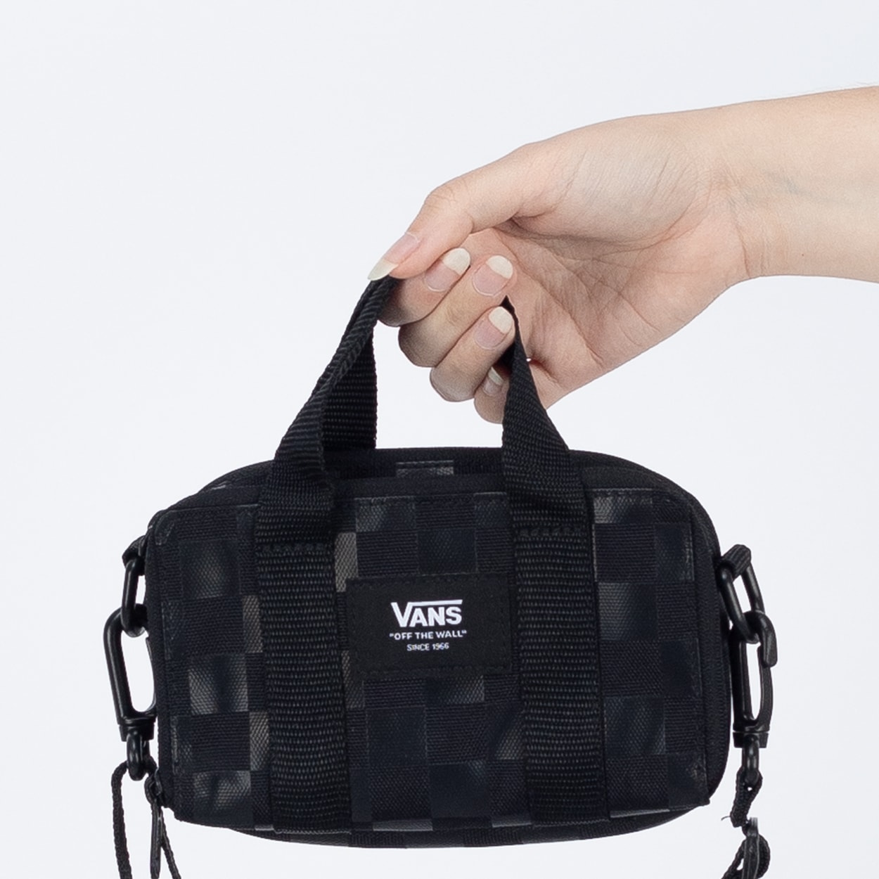 Bolsa Vans Block Wallet Bag Black Black VN000HRXBKA