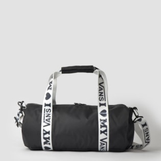 Bolsa Vans Here We Go Duffle Black Vans Love VN0A3NG5UVP Bolsa Vans Here We Go Duffle Black Vans Love VN0A3NG5UVP