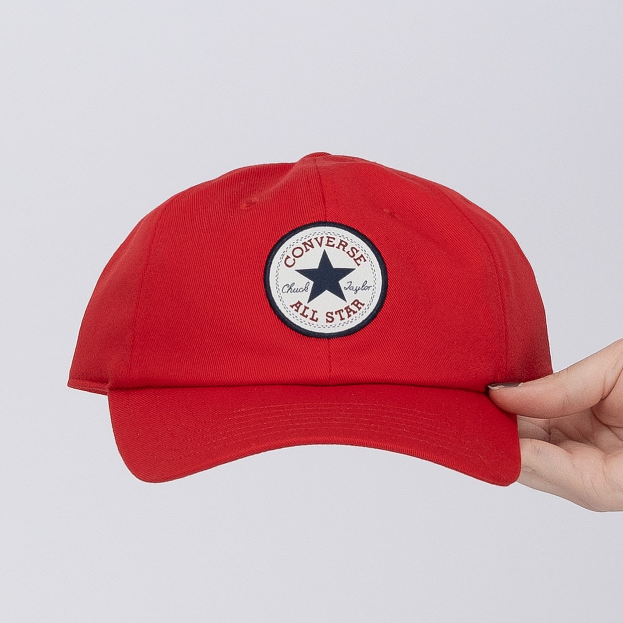 converse hat red