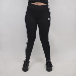 Calça Adidas Feminina 3 STR Tight Preto CE2441 Calça Adidas Feminina 3 STR Tight Preto CE2441