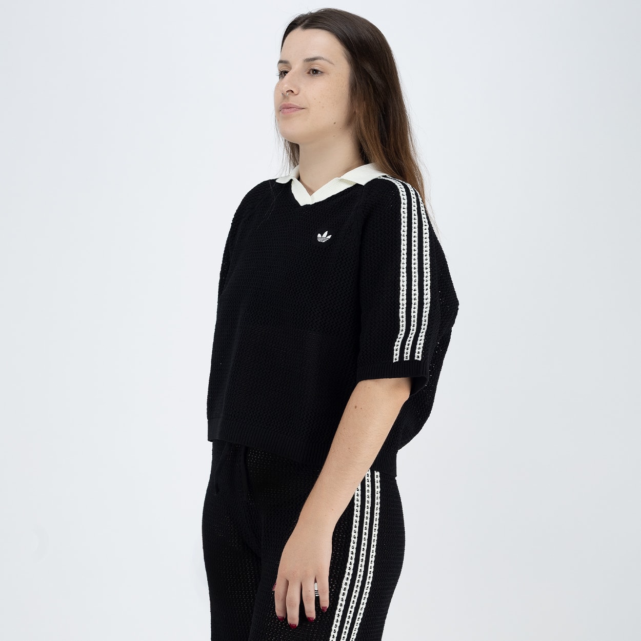 Jaqueta adidas Crochet TT Black KC6497