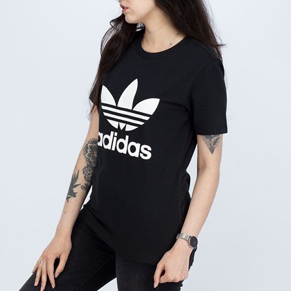 Camiseta Adidas Adicolor Classics Trefoil Black GN2896