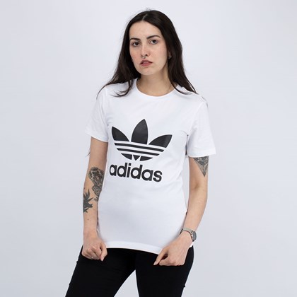Camiseta adidas Adicolor Classics Trefoil White GN2899