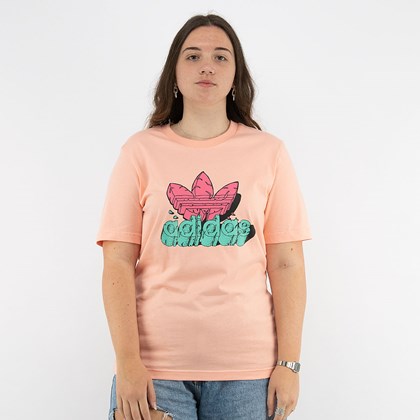 Camiseta Adidas Funny Dino Glow Pink H13450