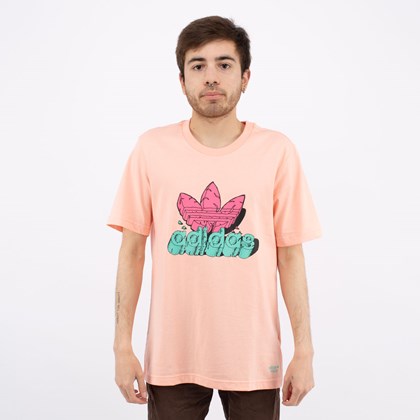 Camiseta Adidas Funny Dino Glow Pink H13450