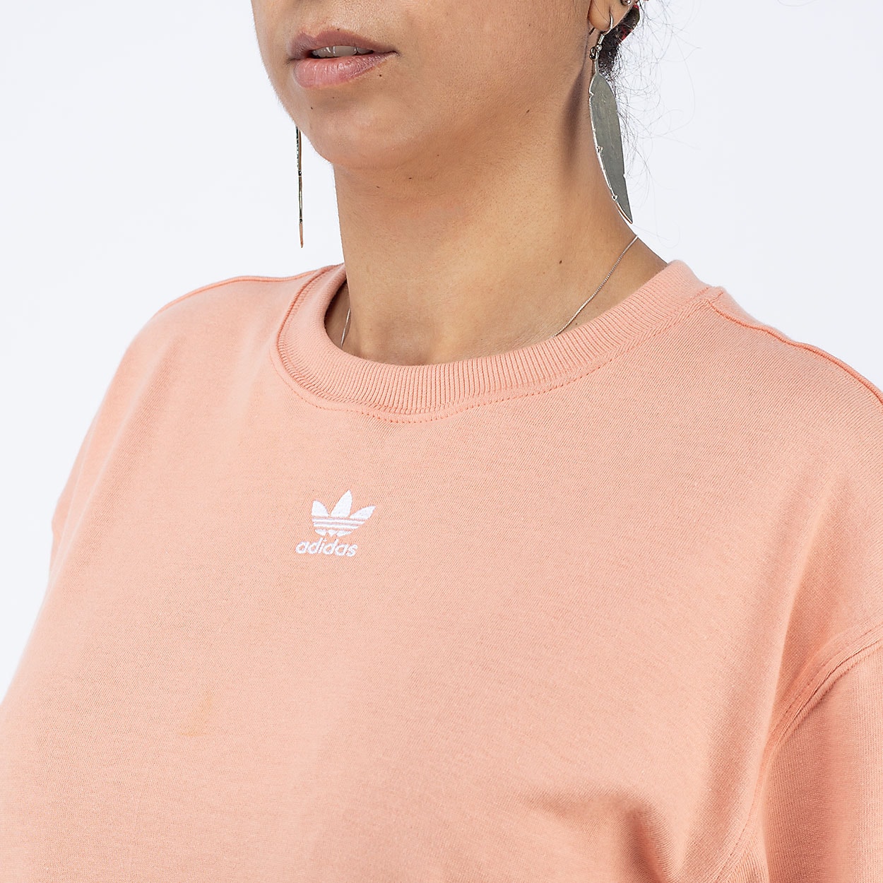ADIDAS LOUNGEWEAR ADICOLOR ESSENTIALS T-SHIRT AMBIENT BLUSH | H06647 | KICKS