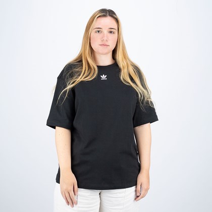 Camiseta Adidas Loungewear Adicolor Essentials Black White H06649