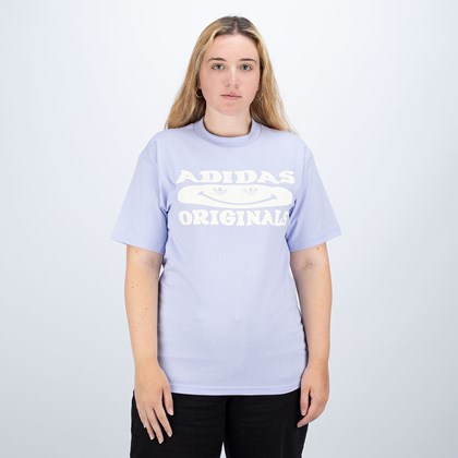 Camiseta Adidas Originals Smile Violet Tone H32320