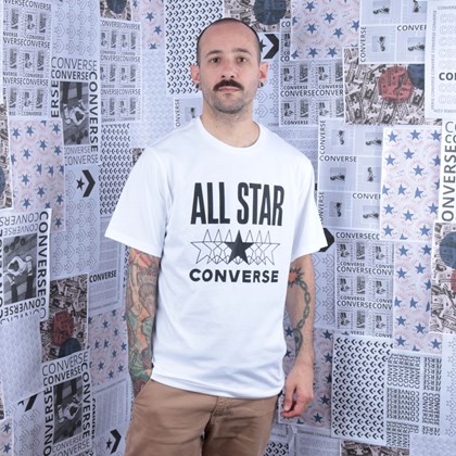 Camiseta Converse All Star SS Tee White 10018373-A01