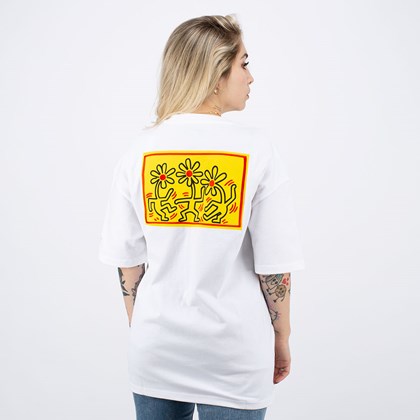 Camiseta Converse Keith Haring Elevated Graphic White 10022256-A01