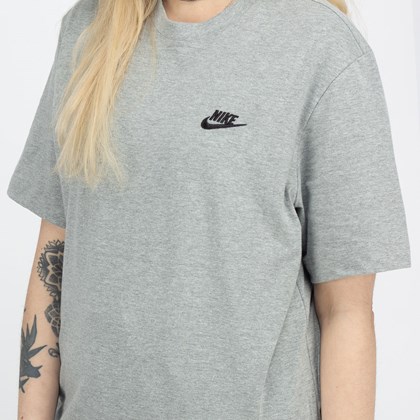 Camiseta Nike Club Tee Grey Heather Black AR4997-064
