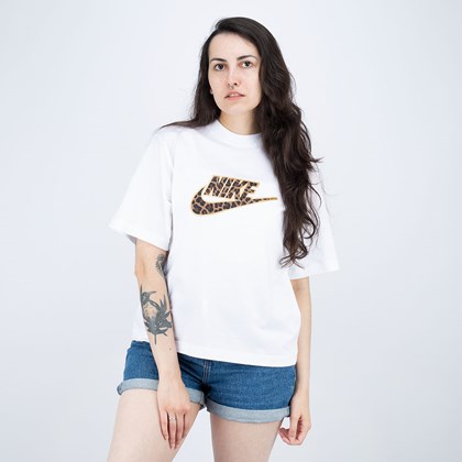 Camiseta Nike Sportswear Princeton Animal Print White DO3796-100