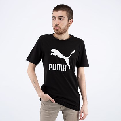 Camiseta Puma Clasics Logo Tee Black 530088-01