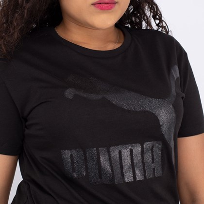 Camiseta Puma Classic Logo Black 597618-51