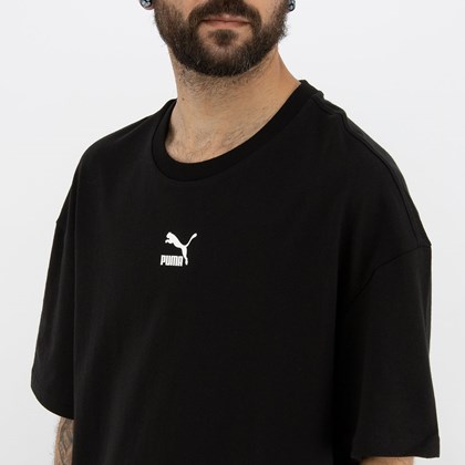 Camiseta Puma Classics Boxy Tee Black 532135-01