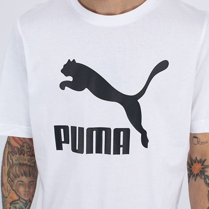 Camiseta Puma Classics Logo Tee White 530088-02