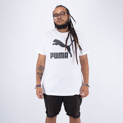 Camiseta Puma Classics Logo White 597740-02