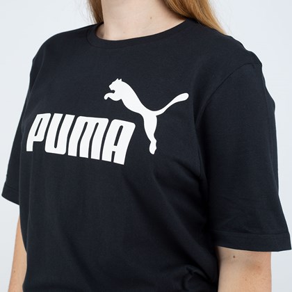 Camiseta Puma ESS+ Logo Black 848742-01