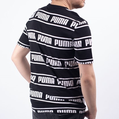 Camiseta Puma Masculina Amplified Tee Black 58042701