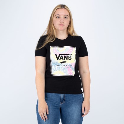 Camiseta Vans Dyed Box Black VN0A53QIBLK