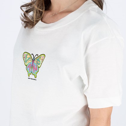 Camiseta Vans Fly Butter Marshmallow VN0A5LCFFS8