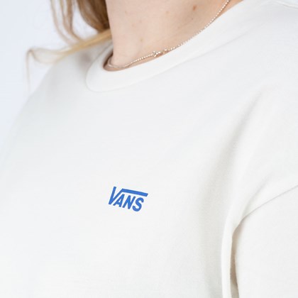 Camiseta Vans Needlepoint Boxy Floral Marshmallow VN0A5JOEFS8