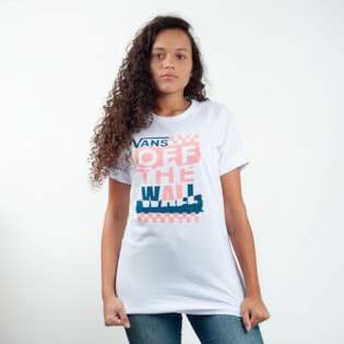 Camiseta Vans Oversized Traffic Jammer White VNBA3UM7WHT Camiseta Vans Oversized Traffic Jammer White VNBA3UM7WHT