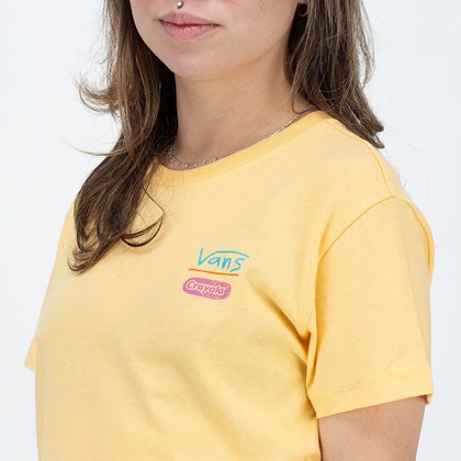 Camiseta Vans X Crayola Crew Girls Flax VN0A7RL2YX5