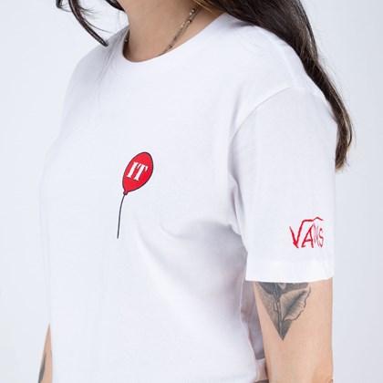 Camiseta Vans X Horror It White VN0A53XKZPM
