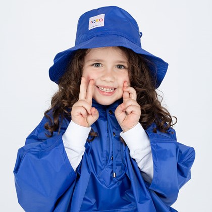 Chapéu de Chuva Toró Kids Azul Royal CHKD174