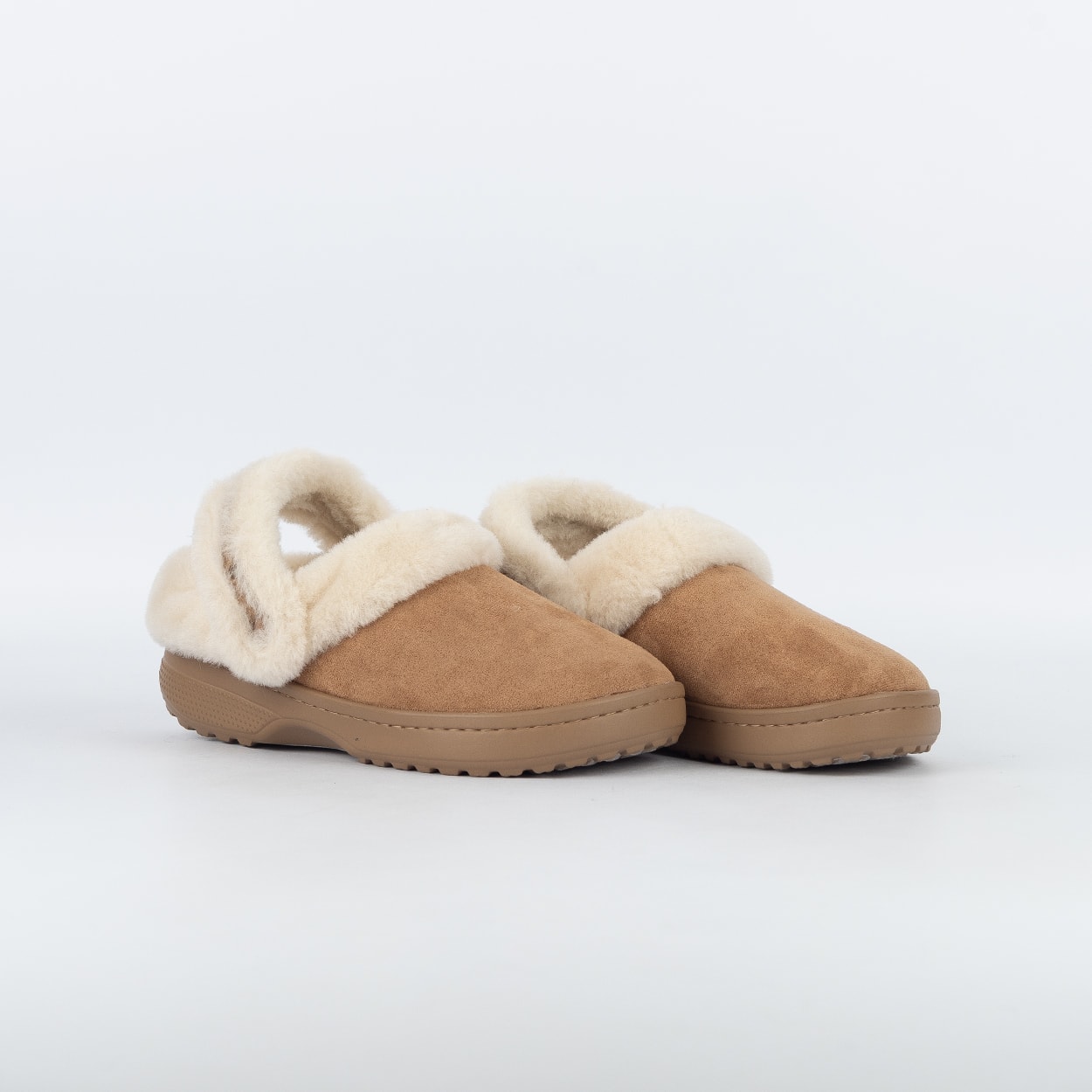 Clog Crocs Classic Unfurgettable Vegan Suede Sepia 212106-2EY