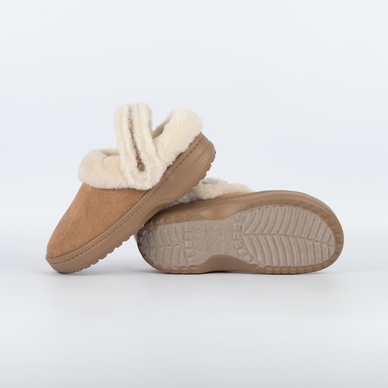 Clog Crocs Classic Unfurgettable Vegan Suede Sepia 212106-2EY
