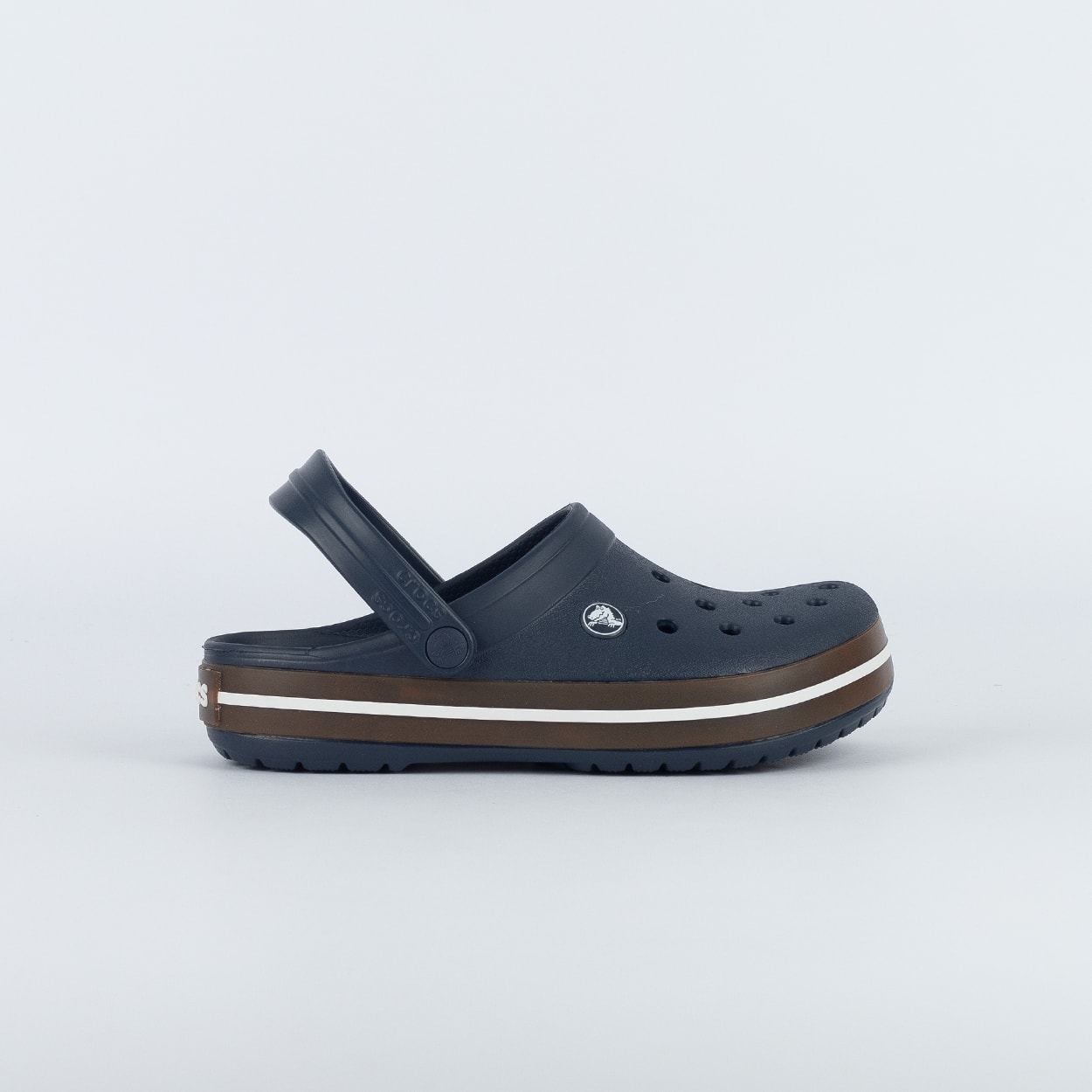 クローズ Clog Crocs Crocband Gum Navy 212756-410
