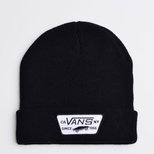 Gorro Touca Vans Milford Beanie Black VN000UOUBLK Gorro Touca Vans Milford Beanie Black VN000UOUBLK