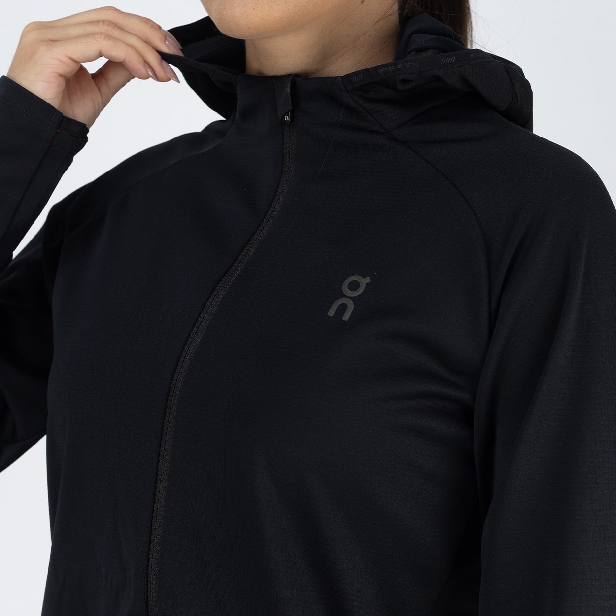 Jaqueta On Climate Zip Hoodie W Black 1WE10330553