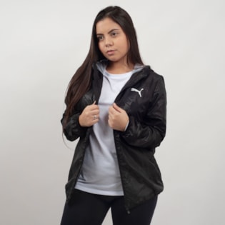 Jaqueta Puma Corta Vento Feminina Modern Sports Windbreaker Preto 85406701 Jaqueta Puma Corta Vento Feminina Modern Sports Windbreaker Preto 85406701