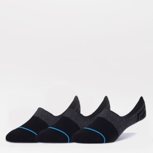 Kit Meia Stance Gamut com 3 pares Black M115B17GTP Kit Meia Stance Gamut com 3 pares Black M115B17GTP