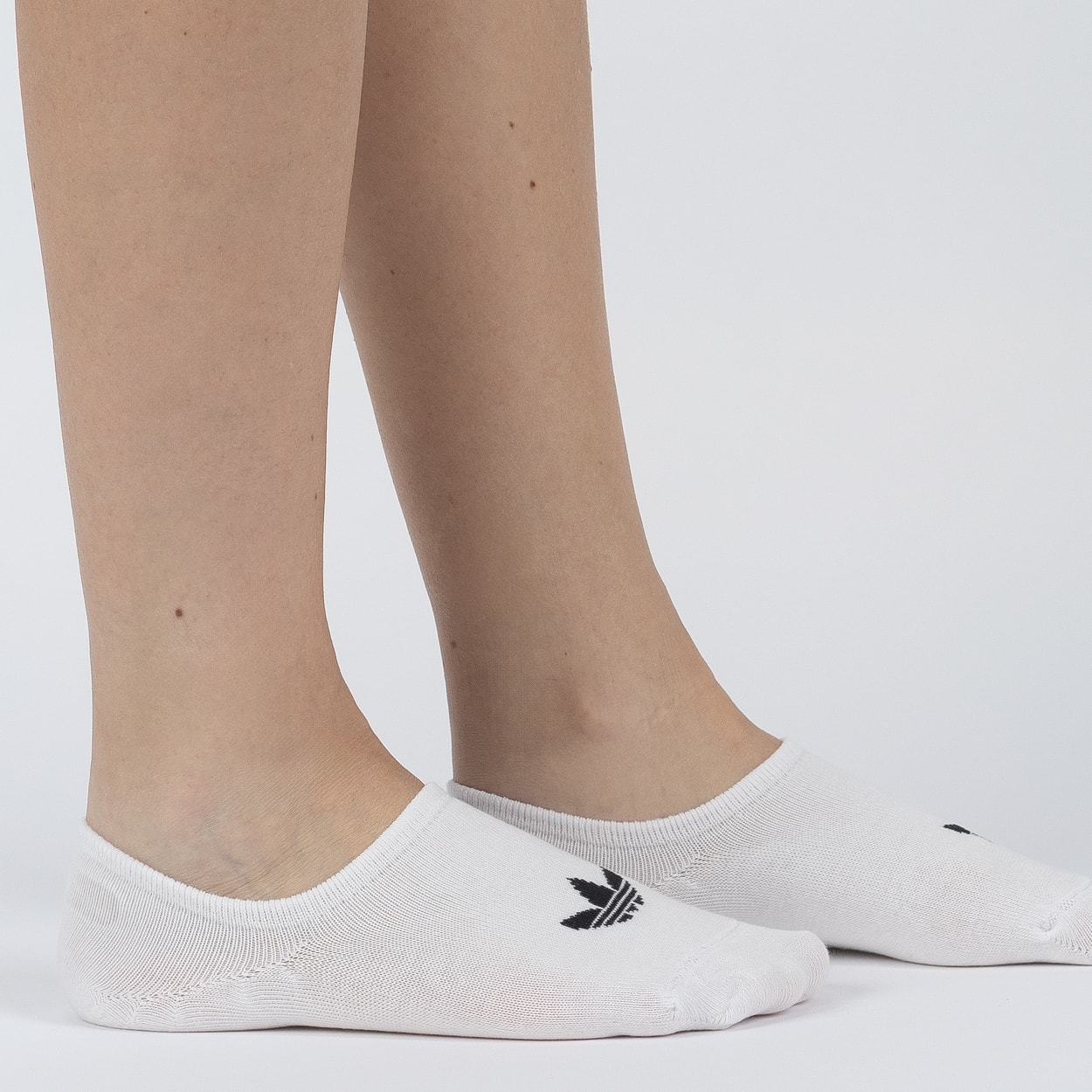 Meia adidas Low Cut Kit 3 Pares Branco JV7441