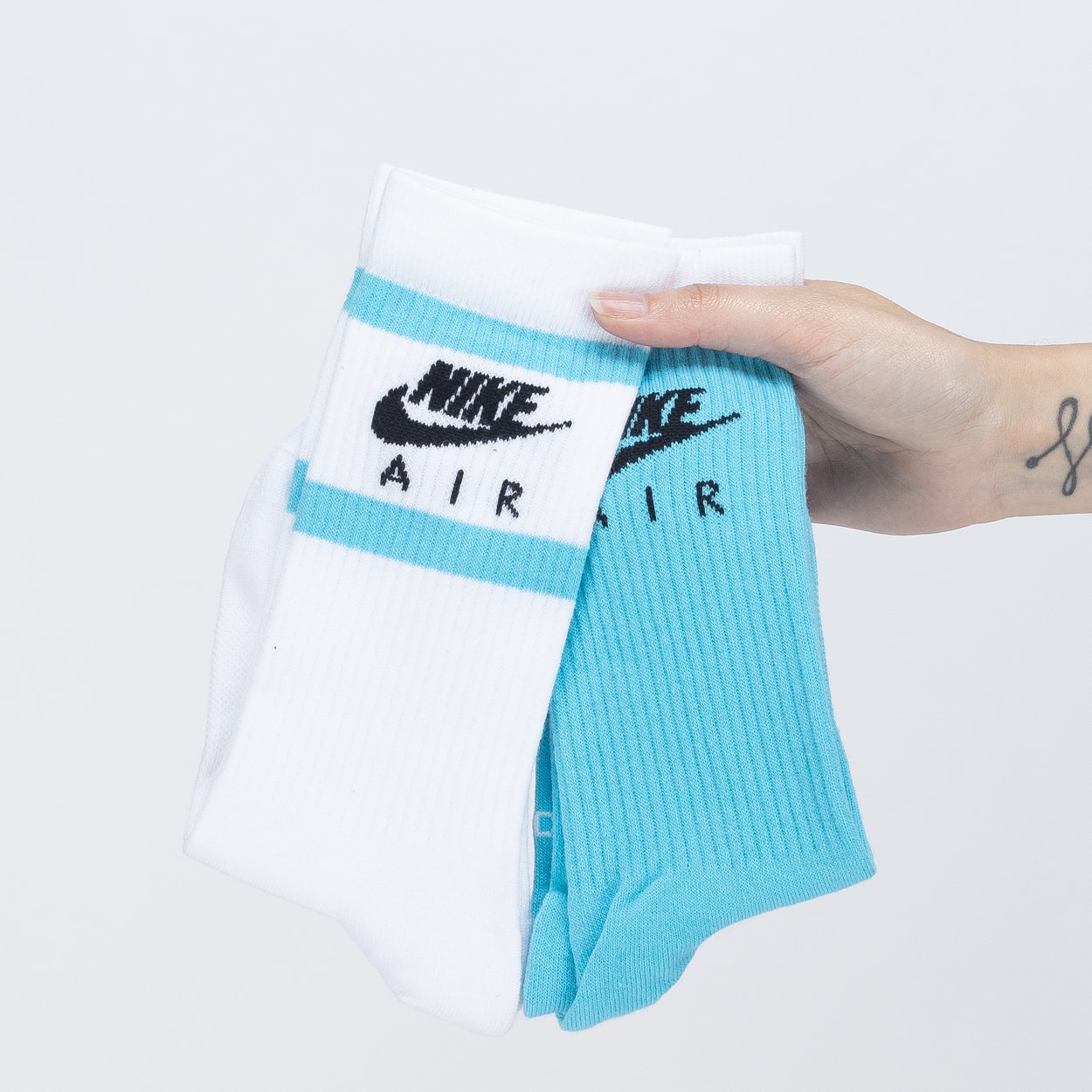 Meia sales nike azul