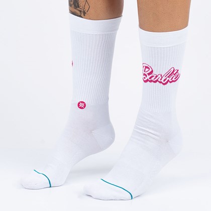 Meia Stance Barbie Be Bold White A546D21BE-WHT