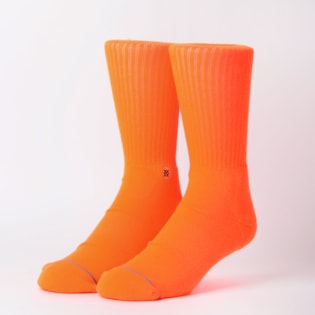 Meia Stance Icon Anthem Laranja Fluor M556A18ICO-FORA Meia Stance Icon Anthem Laranja Fluor M556A18ICO-FORA