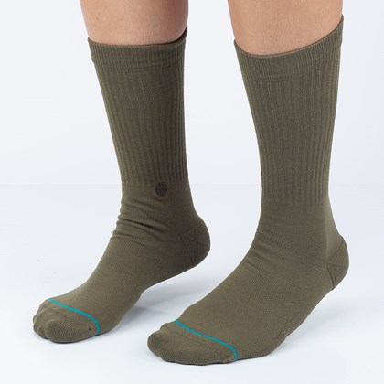 Meia Stance Icon Solids Green M311D14ICO-GRN