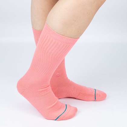 Meia Stance Icon Solids Pink Fade M311D14ICO-PNF