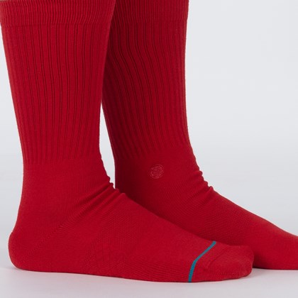 Meia Stance Icon Solids Red M311D14ICO-RED